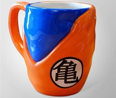 Caneca 3D Anime Dragon Ball: Goku Gi - 450ml Online