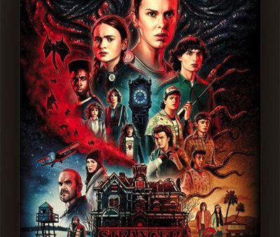 Poster 3D Stranger Things Season 4 Discount