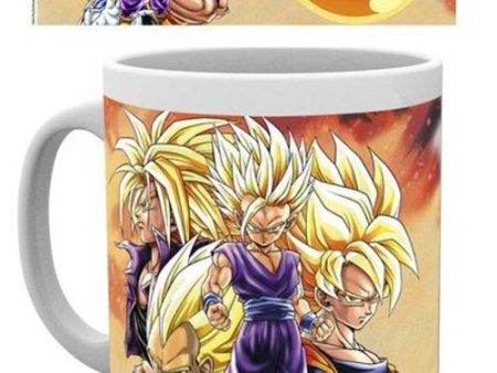 Caneca Anime Dragon Ball: Super Sayans - 320ml Online Sale