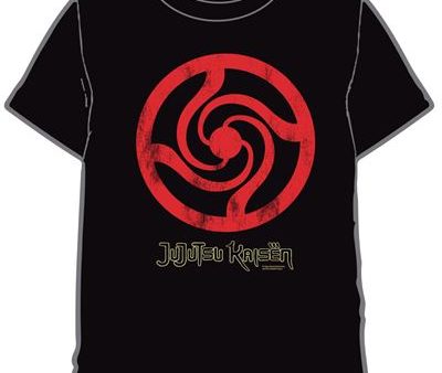 T-Shirt Jujutsu Kaisen Logo - Preto Tamanho M - Comic Studio For Sale