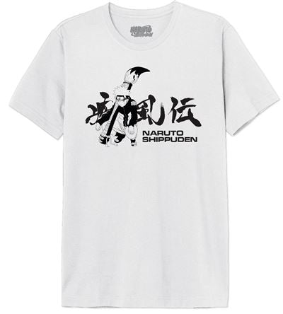 T-Shirt Naruto Shippuden - Branco Tamanho M - Cotton Division For Cheap