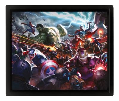 Poster 3D Marvel Heroes Assault Discount