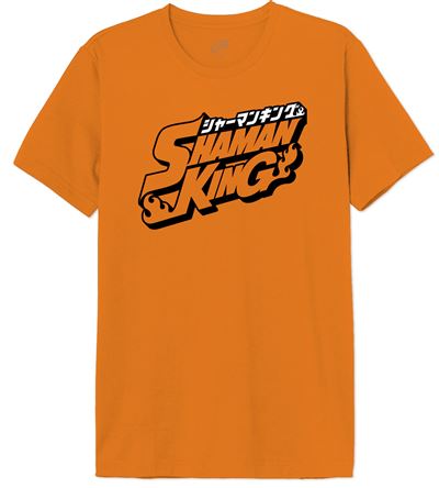 T-Shirt Shaman King - Laranja Tamanho M - Cotton Division Online Hot Sale