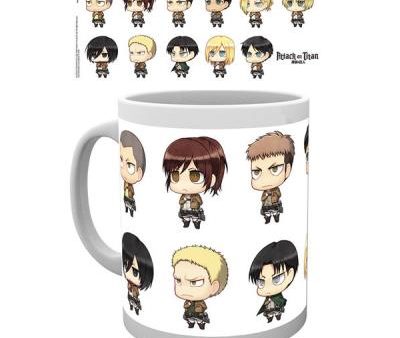 Caneca Attack On Titan All - 320ml Online Sale