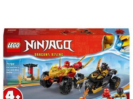 LEGO Ninjago 71789 - Batalha de Carro e de Mota de Kai e Ras For Cheap