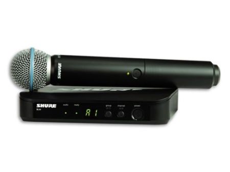 Sistema Microfone de Mão BLX24E B58 H8E Shure For Cheap