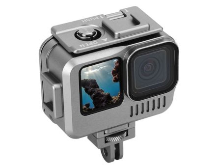 Aluminium Waterproof Housing Case for GoPro Hero 13   Hero 12   Hero 11   Hero 10   Hero 9 For Sale