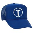 Tribe Trucker Hat Mesh Back Snap Back Polyester Nylon Discount