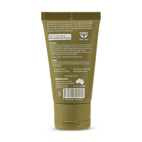 Australian Surfmud Mineral Sunscreen SPF 50+ on Sale