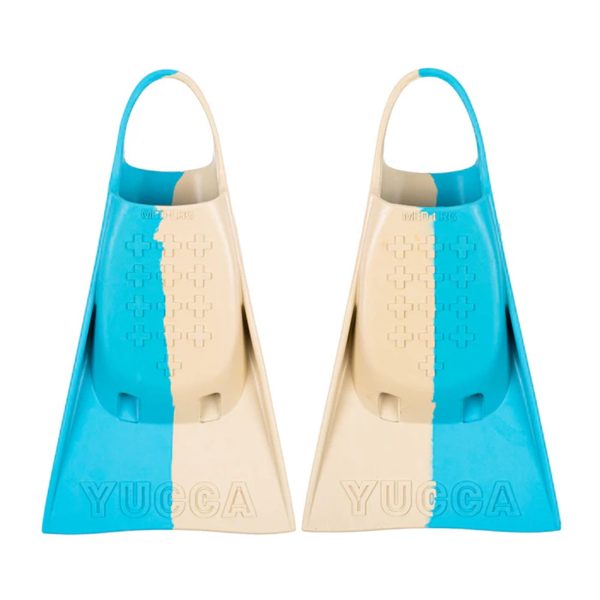 Yucca Soft Flex Short Blade Swimfins - Polar Sale