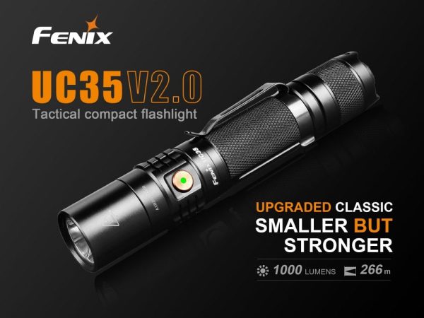 Fenix UC35 V2.0 LED Rechargeable EDC Flashlight Online Hot Sale