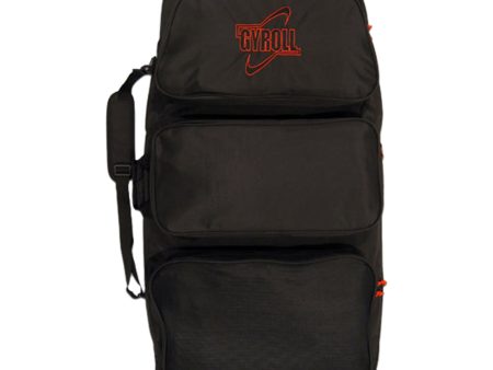 Mike Stewart Gyroll Tri-Pouch Triple Board Bag - Black Red For Sale