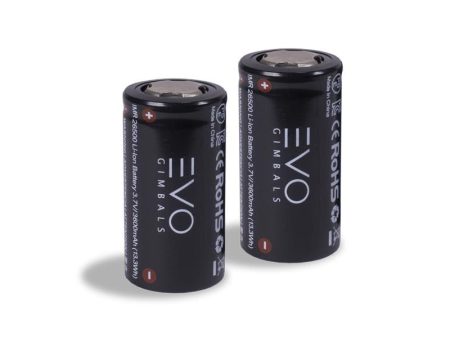 EVO IMR 26500 Li-Ion Battery Set Online Sale