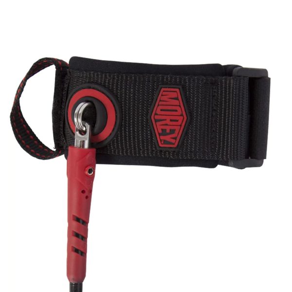 Morey Bodyboards Wrist Leash - Black Red Discount