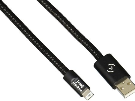 Fuse Chicken Titan+ Lightning Cable 59 Inches (1.5M) Compatible with iPhone (MFI Certified) (Black) Supply