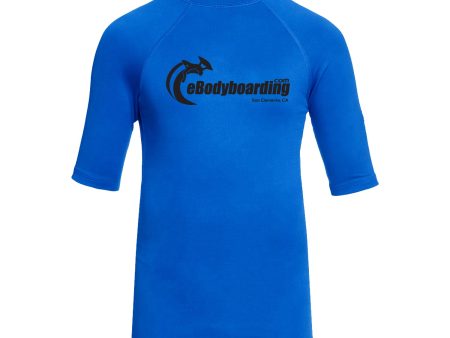 eBodyboarding Bar Logo SS Rashguard For Sale