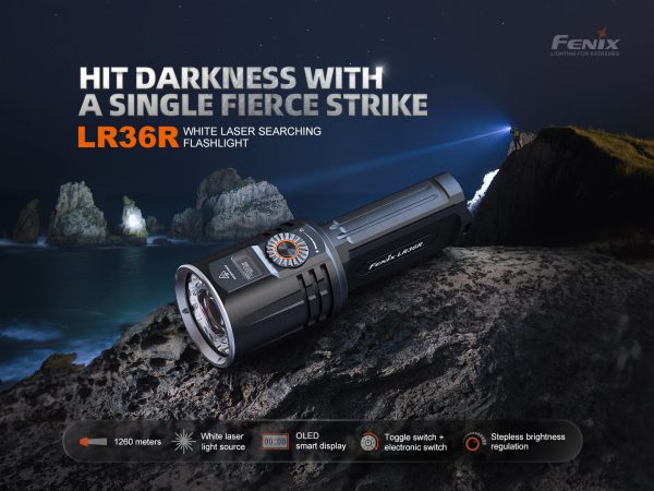 Fenix LR36R White Laser Searching Flashlight Sale