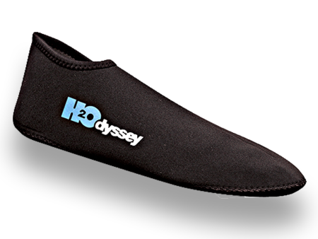 H20 Odyssey 2mm Full Heel Fin Sock -BK For Cheap