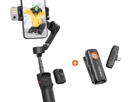 iSteady V3 Foldable Smartphone Gimbal MIC-01 Set | Hohem Sale