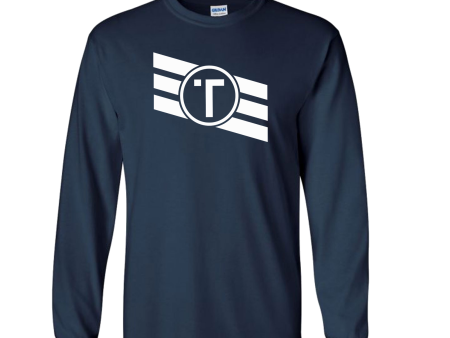 Tribe Stripe Long Sleeve T-shirt Hot on Sale