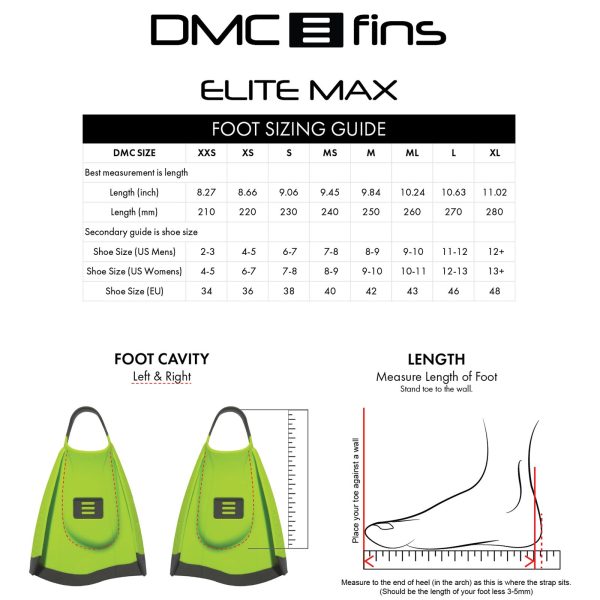 DMC Elite Max Silicone Swimfins Fashion