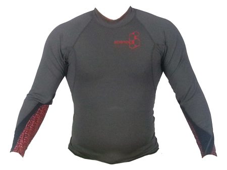 Mike Stewart Science Rashguard - Grey XS Only Sale