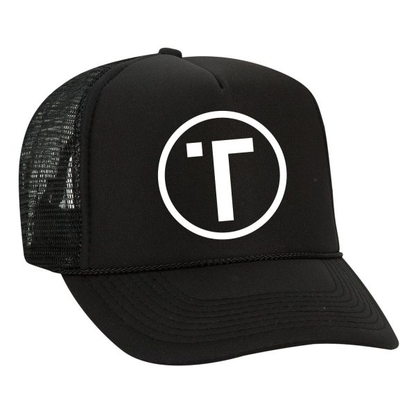 Tribe Trucker Hat Mesh Back Snap Back Polyester Nylon Discount