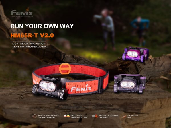 Fenix HM65R-T V2 Rechargeable Lightweight Trail Running Headlamp For Cheap