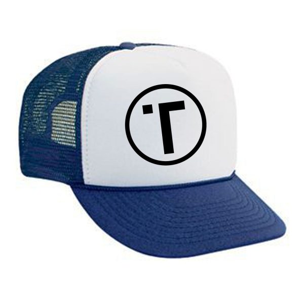 Tribe Trucker Hat Mesh Back Snap Back Polyester Nylon Discount