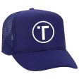 Tribe Trucker Hat Mesh Back Snap Back Polyester Nylon Discount