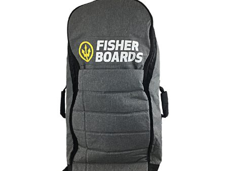 Fisher Boards Rolling Duffle Travel Bag 39 x15 x10  (not for bodyboards) Fashion