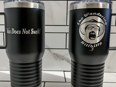 The Wandering Hillbilly Polar Camel Travel Mug Tumbler 20 OZ Online now