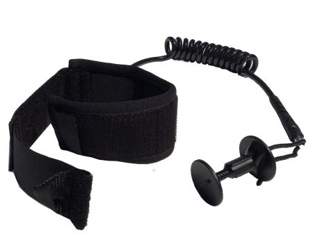 Basic Small Bicep or Wrist Leash - Black on Sale