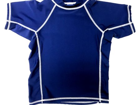 Junior Guard Short Sleeve Rashguard - Navy Online Sale