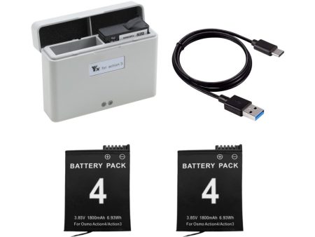 Battery Kit for Osmo Action 4   Osmo Action 3 Cheap