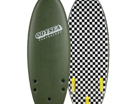 Catch Surf Odysea Stump Tri Soft Surfboard 5 0  Military Green Sale