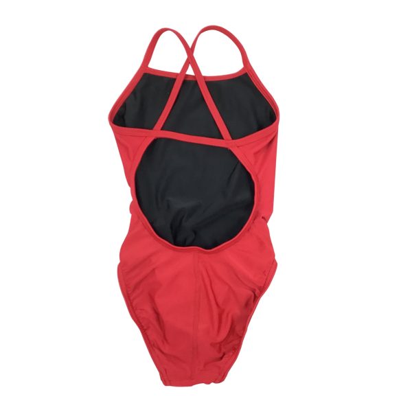 Girls TS Crossback Red One Piece Bathing Suit Discount