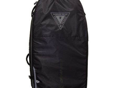 Creatures Of Leisure Bodyboard Quad Wheely Bag-Black Silver Online Hot Sale