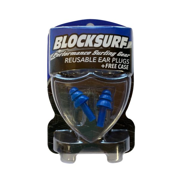 Block Surf Aqua Earplugs on Sale