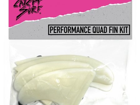 Catch Quad Replacement Fin Set - Natural Hot on Sale