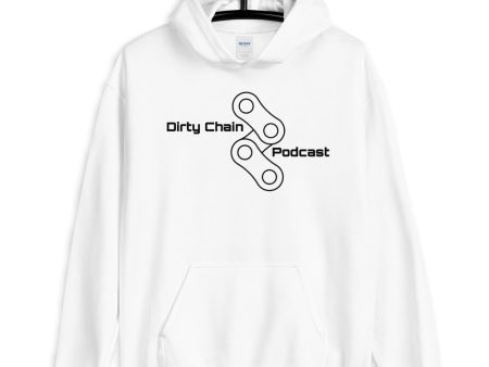 Dirty Chain Hoodie - White Online now