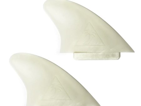 Catch Surf Hi-Perf Keel Twin Surfboard Fin Set - Natural Discount