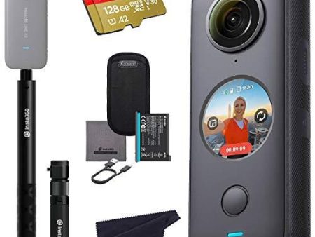 Insta360 ONE X2 Bundle Includes Bullet Time Kit & 128GB Memory Card (3 Items) Discount