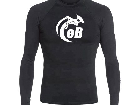 eBodyboarding Launch Out Logo LS Rashguard For Cheap