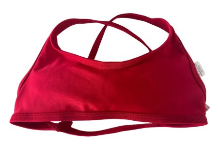 Girls TS Crossback Red Bikini Top (Sizes XXS-XL) Online Sale