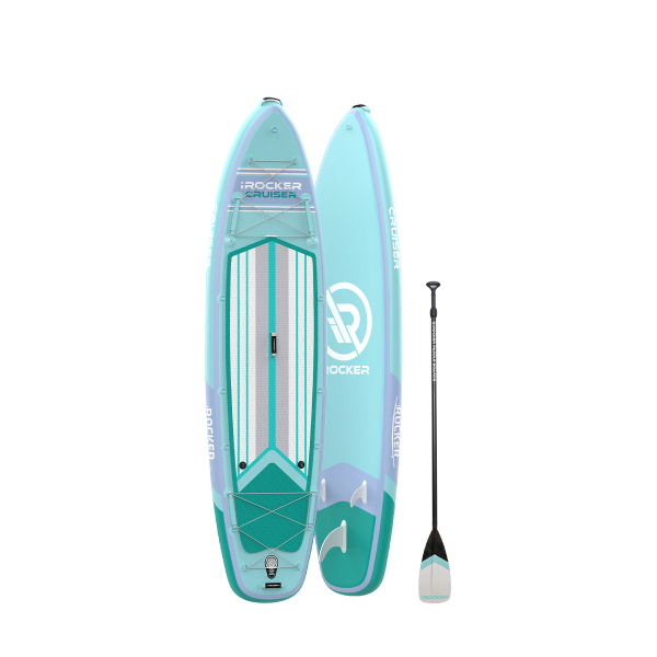 IROCKER CRUISER 10 6  Inflatable Paddle Board Hot on Sale