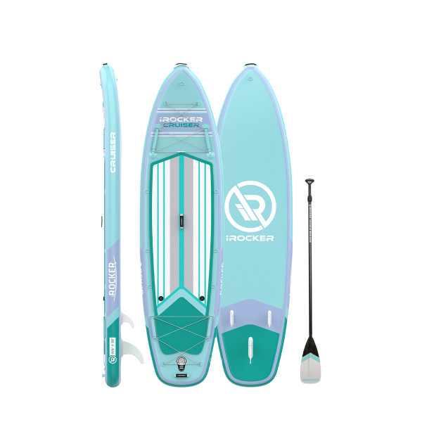 IROCKER CRUISER 10 6  Inflatable Paddle Board Hot on Sale