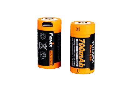 Fenix ARB-L16-700UP USB Rechargeable 16340 Battery Hot on Sale