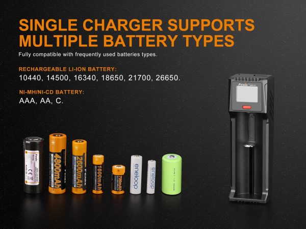 Fenix ARE-D1 Single Channel Smart Battery Charger Online Sale