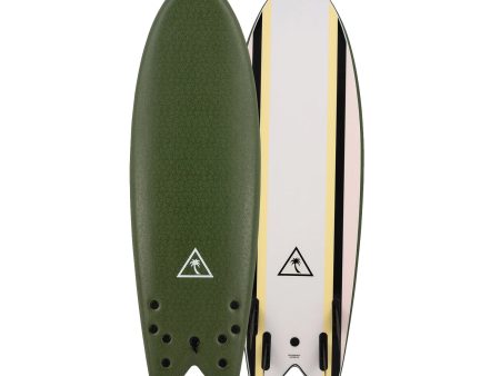 5 8  Retro Fish Quad Fin Soft Surfboard by Catch Surf Online Hot Sale